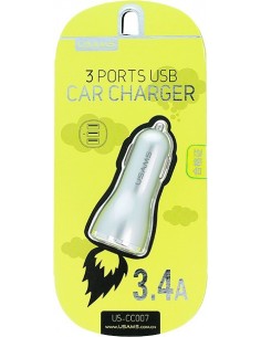 Usams : Cargador de coche...