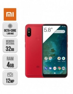 Xiaomi : Mi A2 32/4 GB Rojo
