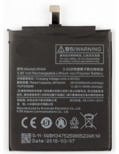 Xiaomi : Batería BN34 2910...