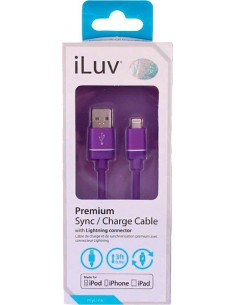 iLuv : Cable de datos Flat...