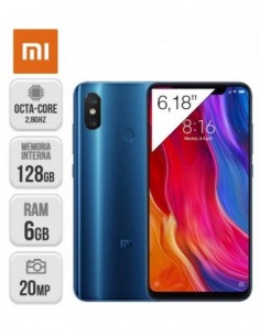 Xiaomi : Mi 8 64/6 GB Azul