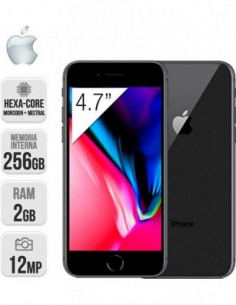 Apple : IPhone 8 256GB Negro