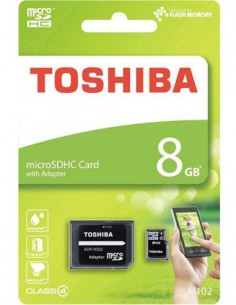 Toshiba : microSD 8GB Clase...