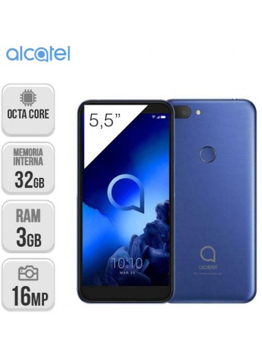 Alcatel : 5024D 1S 4G DS 3/32GB Azul