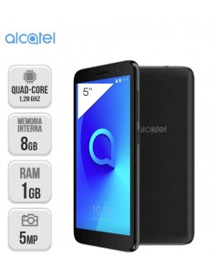 Alcatel : 5033D 4G DS 5" (Alcatel 1) Negro
