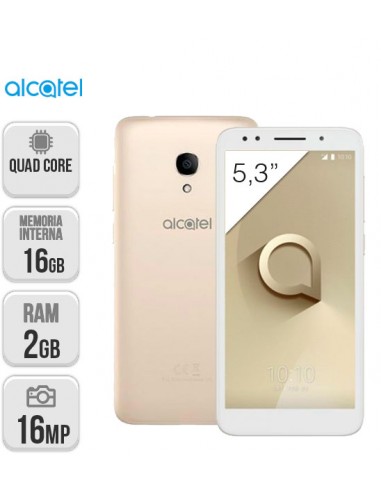Alcatel : 5059D 1X 4G DS 5,3" 2/16GB Dorado