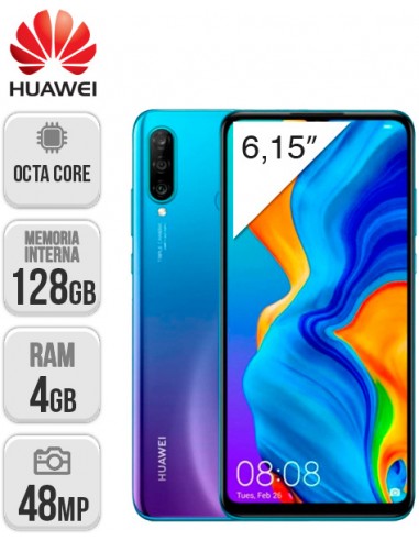 Huawei : P30 Lite 4/128GB DS Azul
