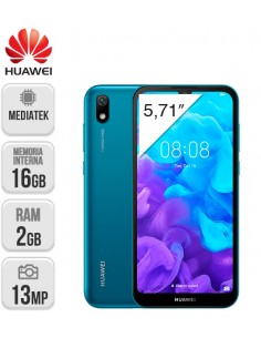 Huawei : Y5 2019 LTE 2/16GB DS Azul
