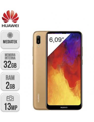 Huawei : Y6 2019 LTE 2/32GB DS Marrón