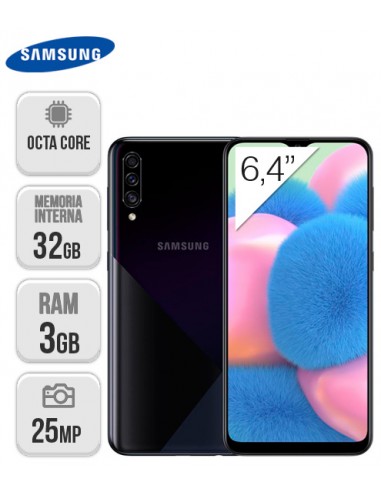 Samsung : A307 Galaxy A30s 3/32GB Negro