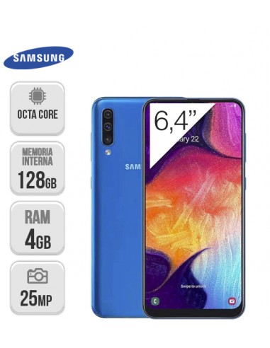 Samsung : A505 Galaxy A50 LTE 4/128GB Azul