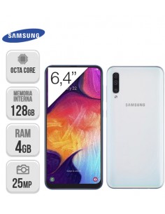 Samsung : A505 Galaxy A50 LTE 4/128GB Blanco
