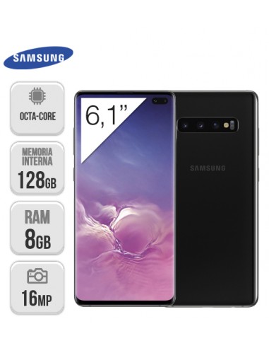 Samsung : G973 Galaxy S10 8/128GB Negro