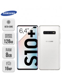 Samsung : G975 Galaxy S10+ 8/128GB Blanco