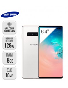 Samsung : G975 Galaxy S10+ 8/128GB Blanco Cerámico
