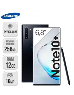 Samsung : N975 Galaxy Note 10+ 12/256GB Negro