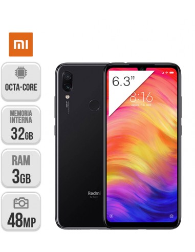 Xiaomi : Redmi Note 7 3/32GB Negro