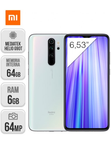 Xiaomi : Redmi Note 8 PRO 6/64GB Blanco Nacar