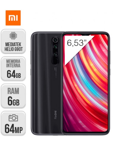 Xiaomi : Redmi Note 8 PRO 6/64GB Gris Mineral