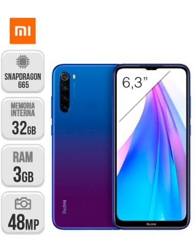 Xiaomi : Redmi Note 8T 3/32GB Azul Estelar