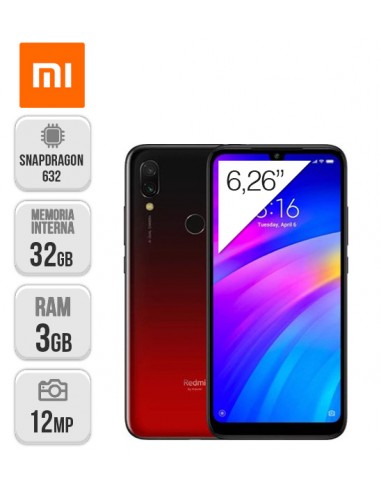 Xiaomi : Redmi 7 DS 3/32GB LTE Rojo