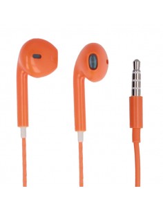 Auriculares manos libres compatible EarPods iPhone5 - naranja 2