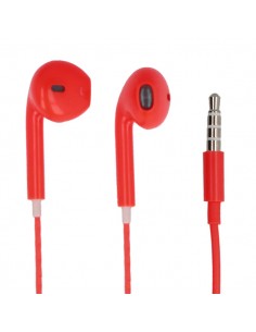 Auriculares manos libres compatible EarPods iPhone5 - rojo 2