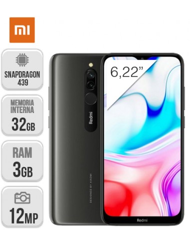 Xiaomi : Redmi 8 DS 3/32GB LTE Negro