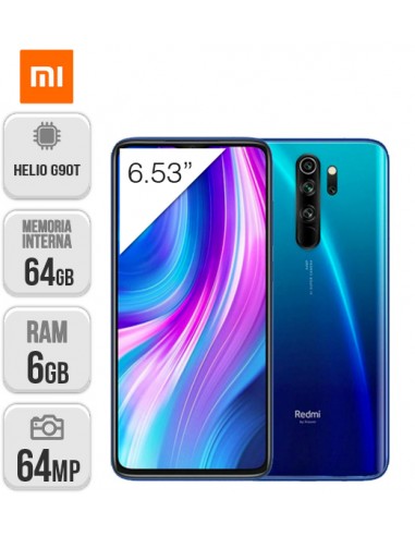 Xiaomi : Redmi Note 8 PRO 6/64GB Azul