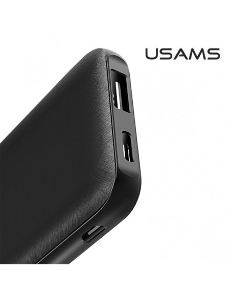 Usams : Batería externa PB33 Slim 5000 mAh - negra (blíster)