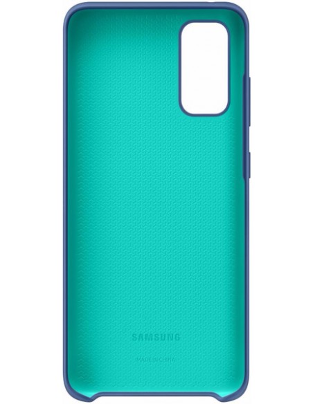 Samsung : Silicone Cover EF-PG980 - Galaxy S20 - azul oscuro