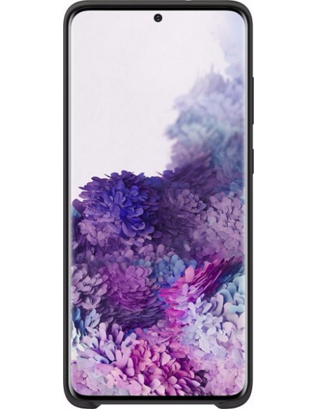Samsung : Silicone Cover EF-PG985 - Galaxy S20+ - negro