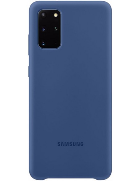 Samsung : Silicone Cover EF-PG985 - Galaxy S20+ - azul oscuro