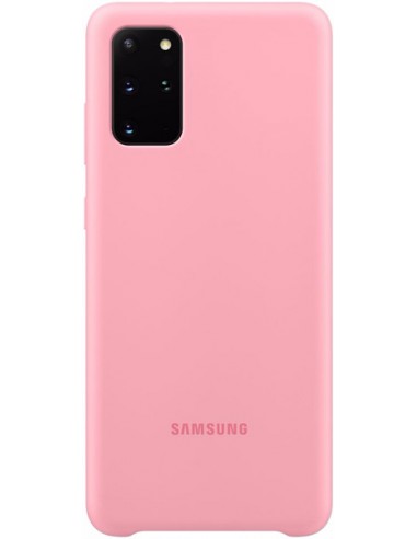 Samsung : Silicone Cover EF-PG985 - Galaxy S20+ - rosa