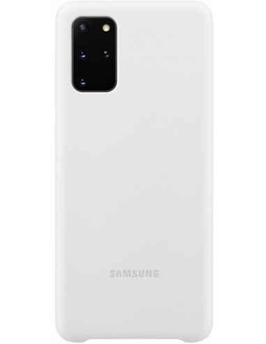 Samsung : Silicone Cover EF-PG985 - Galaxy S20+ - blanco
