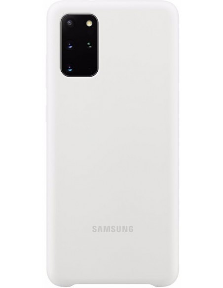 Samsung : Silicone Cover EF-PG985 - Galaxy S20+ - blanco