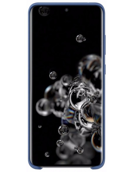 Samsung : Silicone Cover EF-PG988 - Galaxy S20 Ultra - azul oscuro
