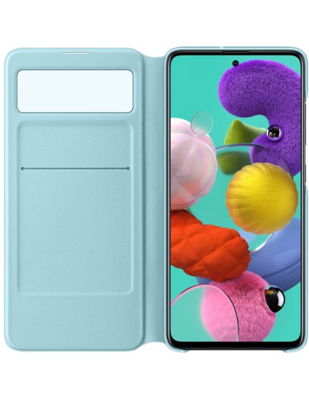 Samsung : S View Wallet Cover EF-EA515 - Galaxy A51 - negra