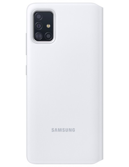 Samsung : S View Wallet Cover EF-EA515 - Galaxy A51 - blanca