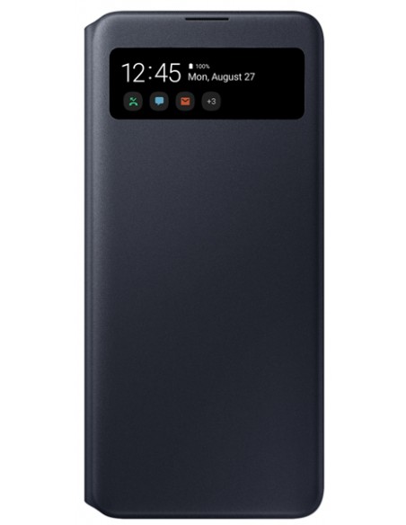 Samsung : S View Wallet Cover EF-EA715 - Galaxy A71 - negra