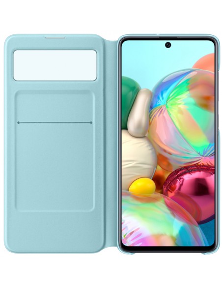 Samsung : S View Wallet Cover EF-EA715 - Galaxy A71 - negra