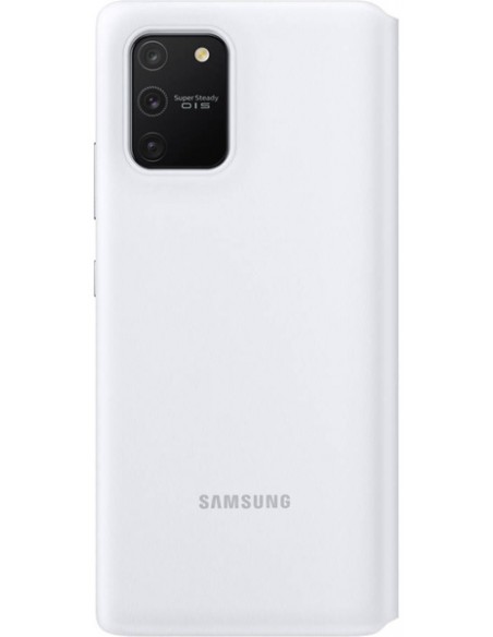 Samsung : S View Wallet Cover EF-EG770 - Galaxy S10 Lite - blanca