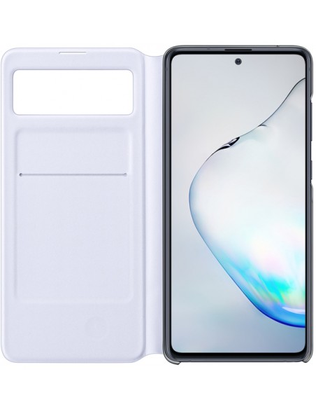 Samsung : S View Wallet Cover EF-EN770 - Galaxy Note 10 Lite - negra
