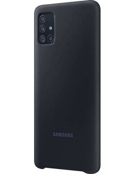 Samsung : Silicone Cover EF-PA515 - Galaxy A51 - negra