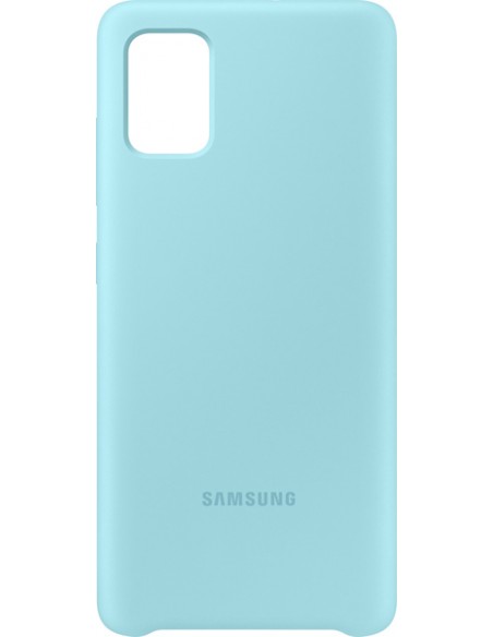Samsung : Silicone Cover EF-PA515 - Galaxy A51 - azul