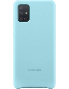 Samsung : Silicone Cover EF-PA715 - Galaxy A71 - azul