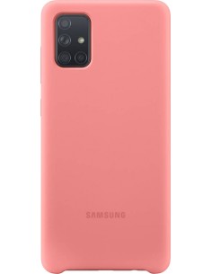Samsung : Silicone Cover EF-PA715 - Galaxy A71 - rosa