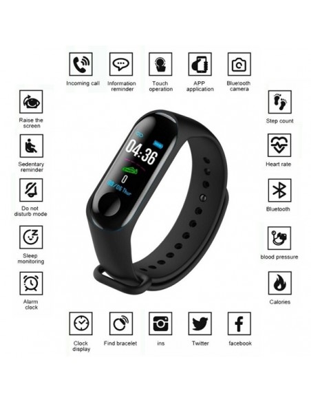 Smartband S3 - negra