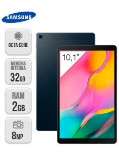 Samsung : Galaxy Tab A 2019 10.1" 32GB T515 4G Negro