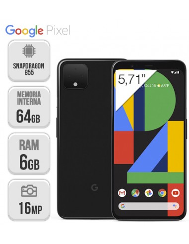 Google : Pixel 4 64GB - negro